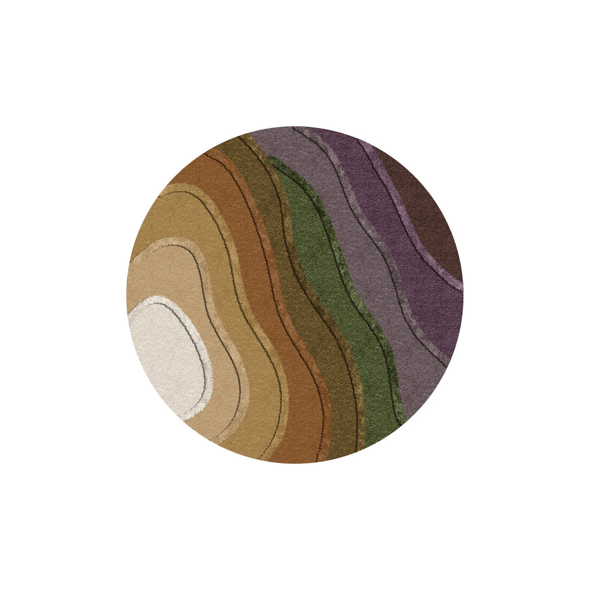 Allegro High Circle Rug