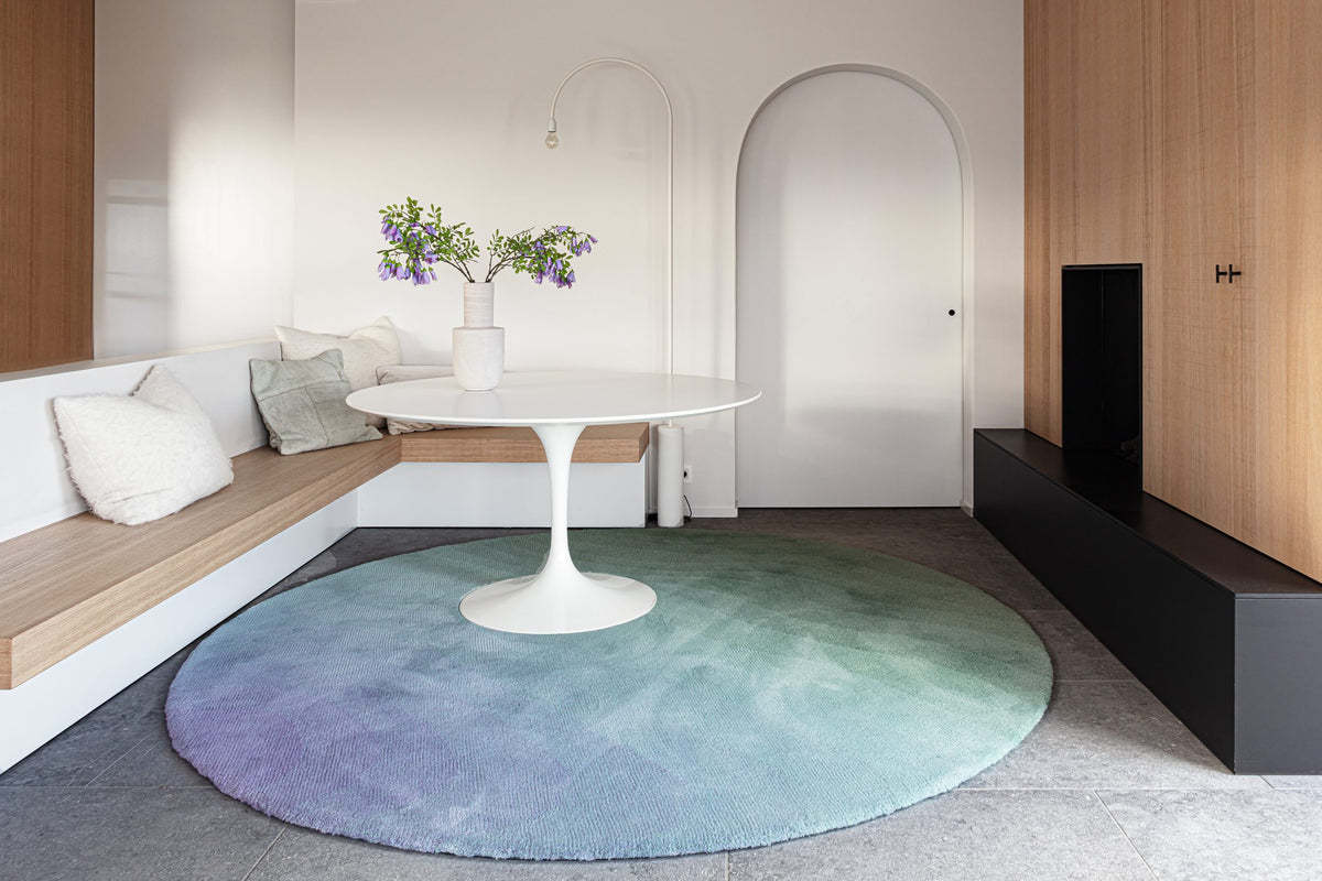 Callisto Chromatic Circle Rug