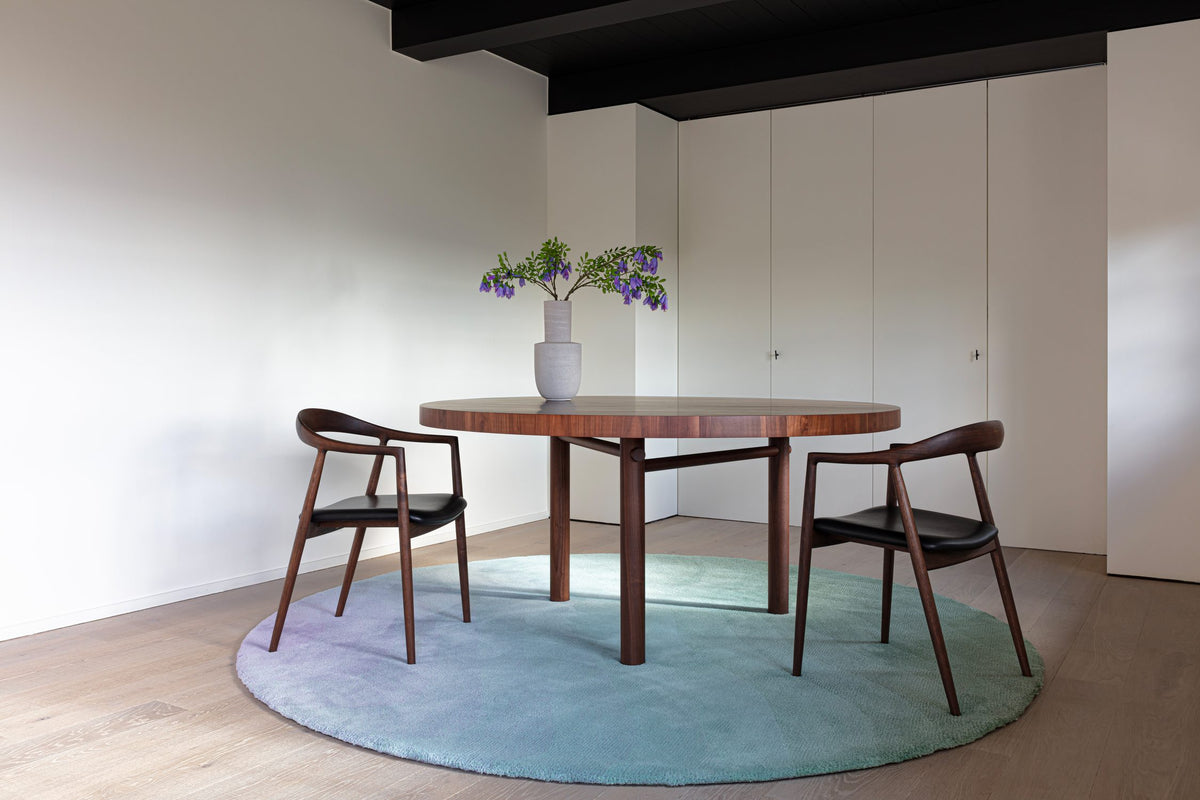 Callisto Chromatic Circle Rug