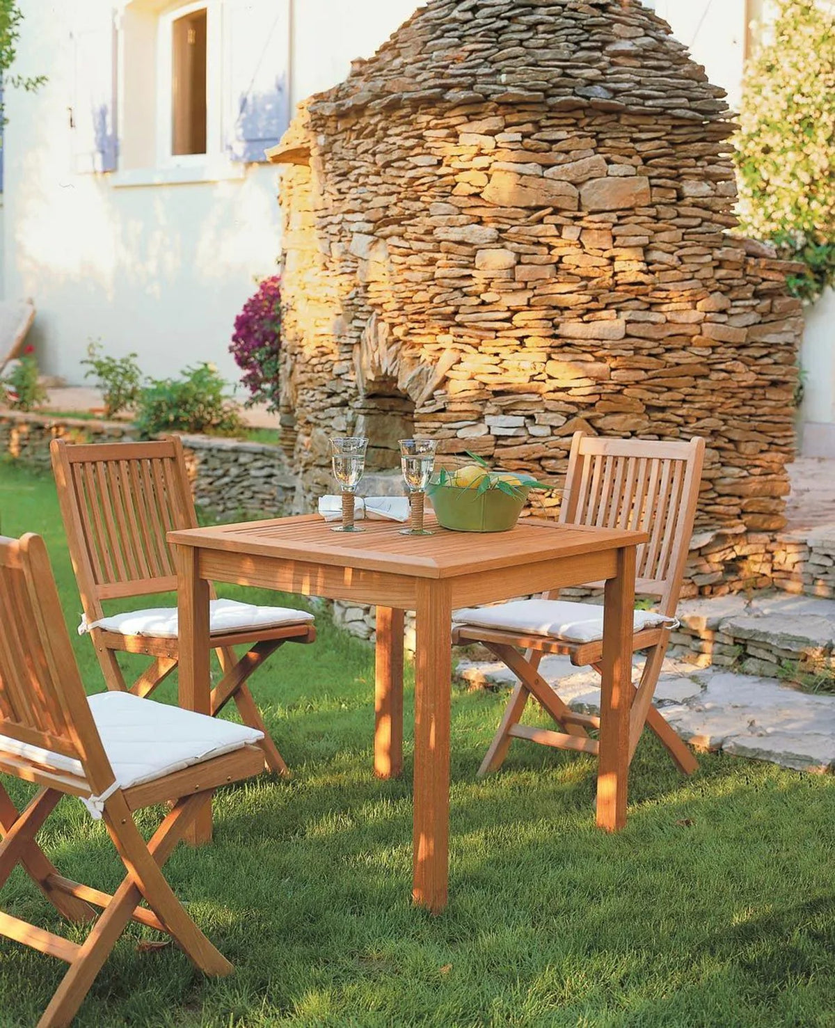 Chelsea Square Table in Teak