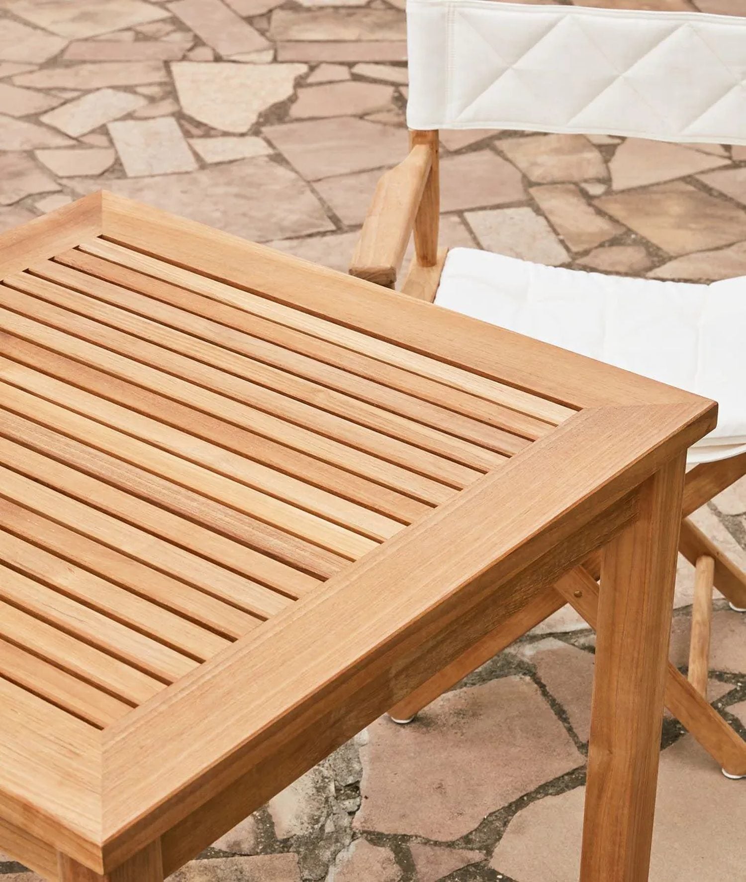 Chelsea Square Table in Teak