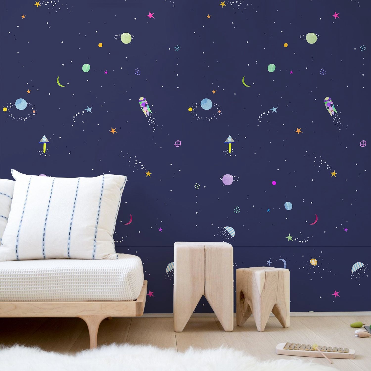 Cosmos Blue Wallpaper