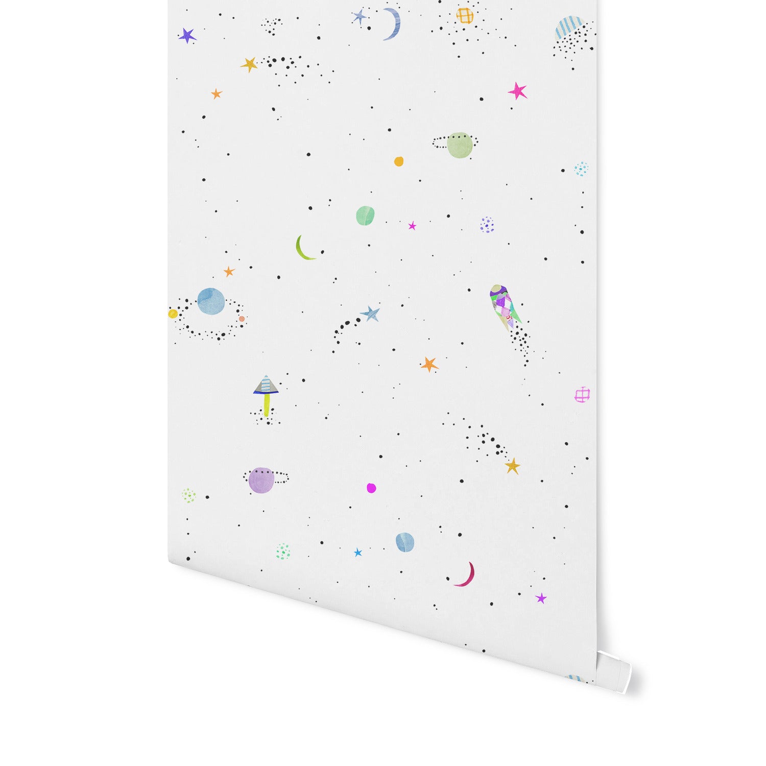 Cosmos White Wallpaper