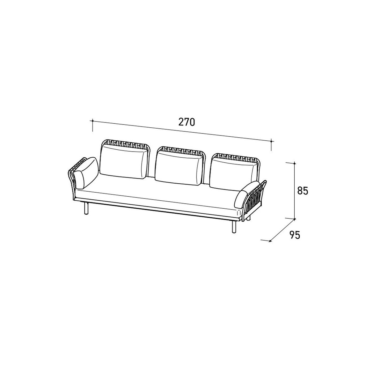 Emma Cross Sofa