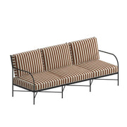 Igea Three-Seater Iron Sofa