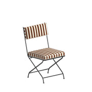 Igea Folding Iron Chair with Cushions