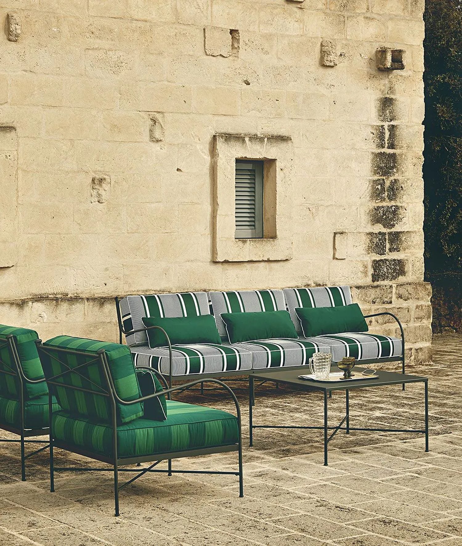 Igea Square Iron Coffee Table