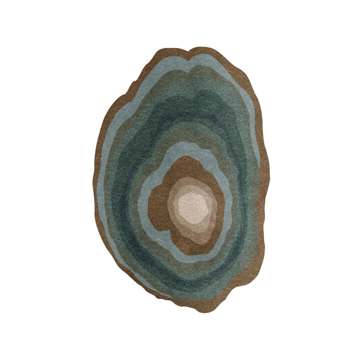 Agate Low Organic Shape Rug