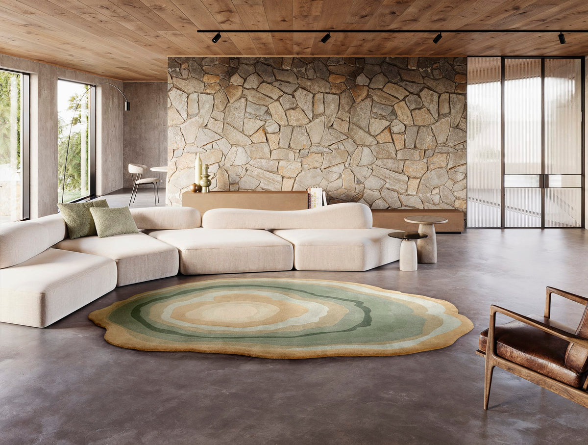Agate Low Organic Shape Rug