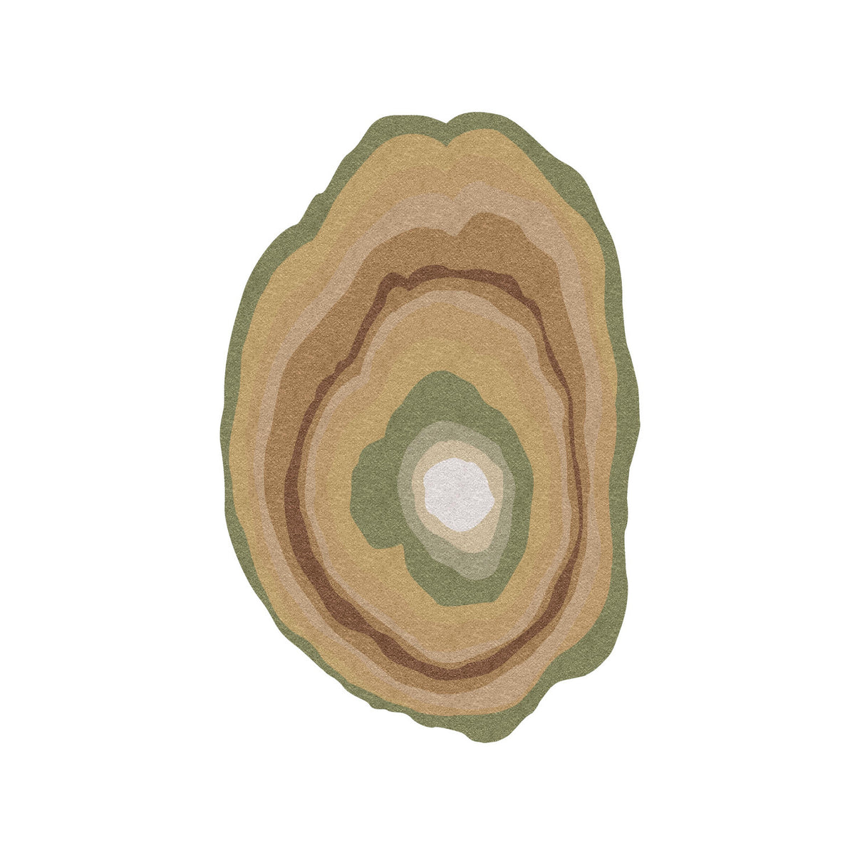 Agate Low Organic Shape Rug