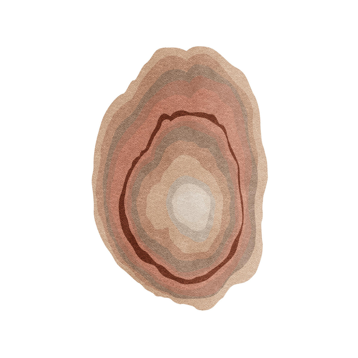 Agate Low Organic Shape Rug