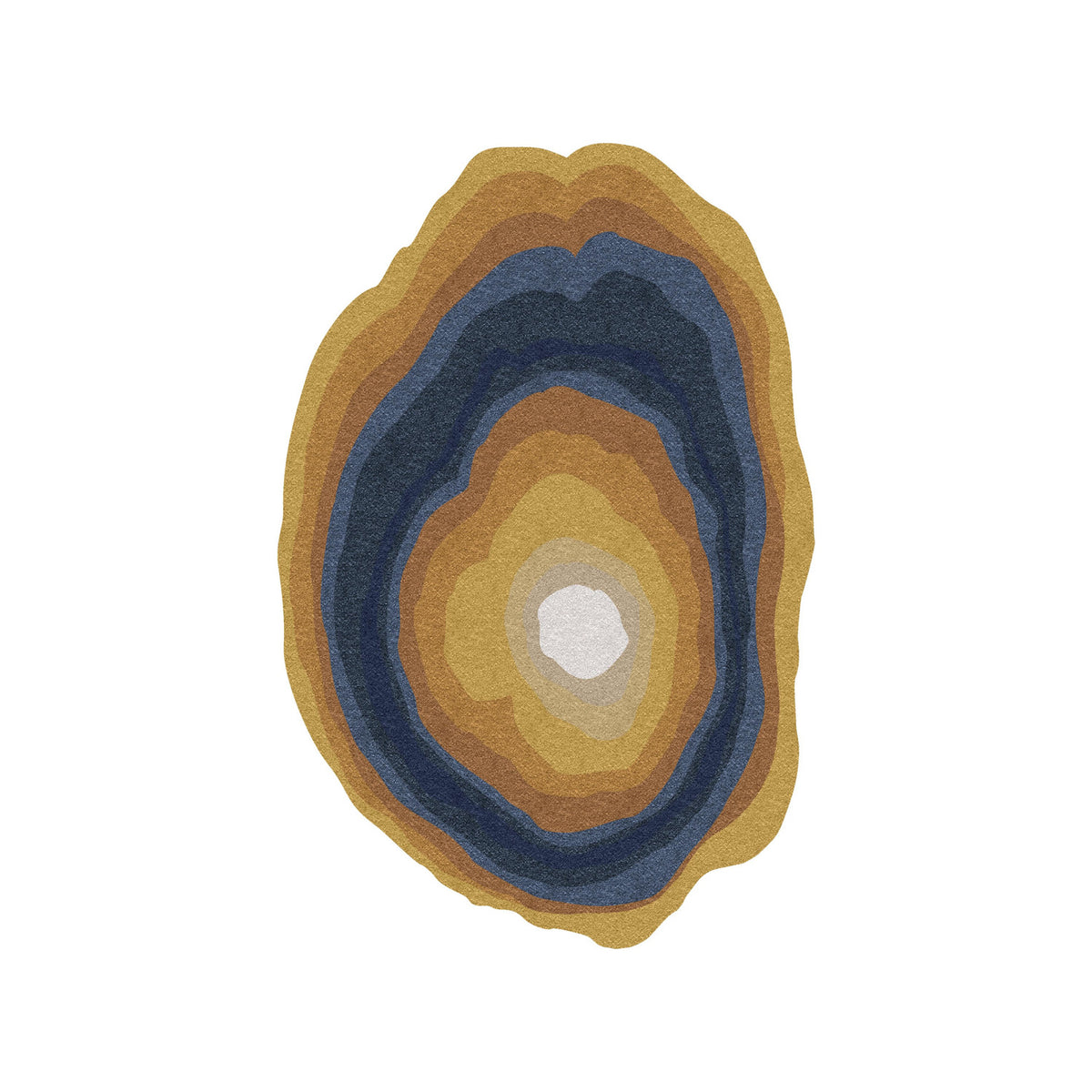 Agate Low Organic Shape Rug