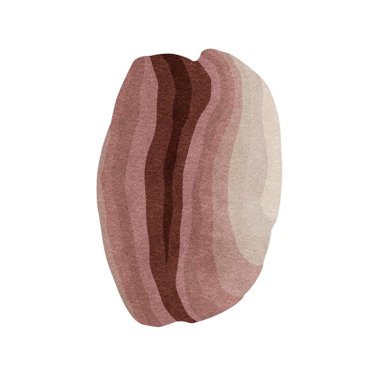 Agate Low Organic Shape Rug