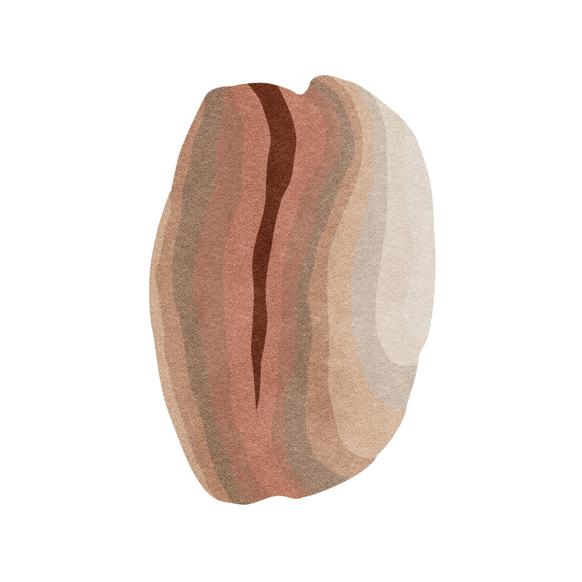 Agate Low Organic Shape Rug