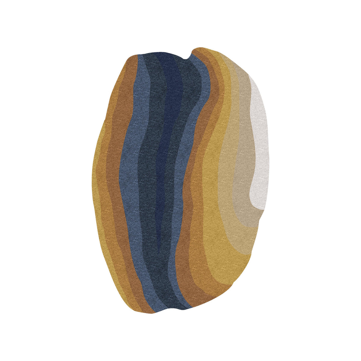 Agate Low Organic Shape Rug