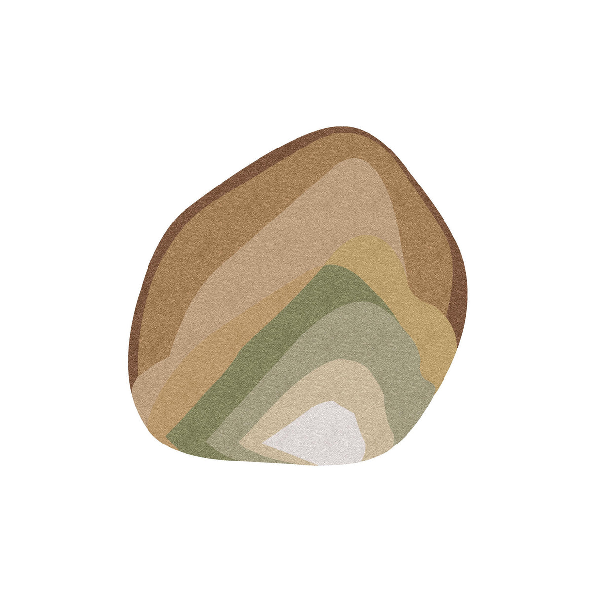 Agate Low Organic Shape Rug