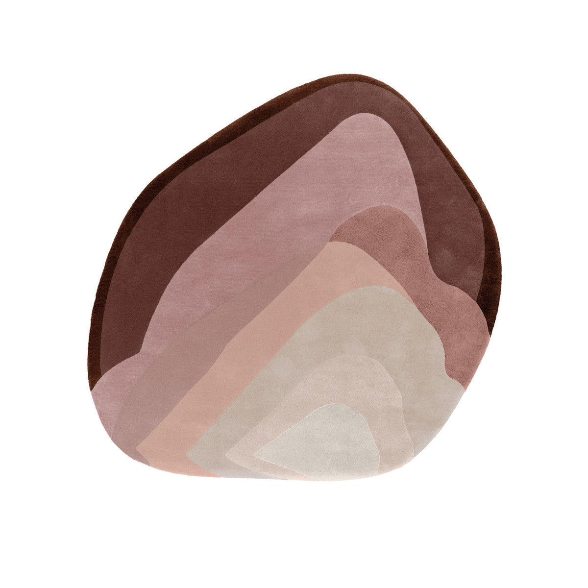 Agate Low Organic Shape Rug