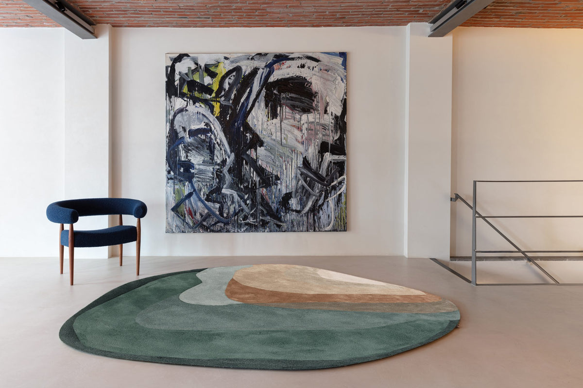 Agate Low Organic Shape Rug