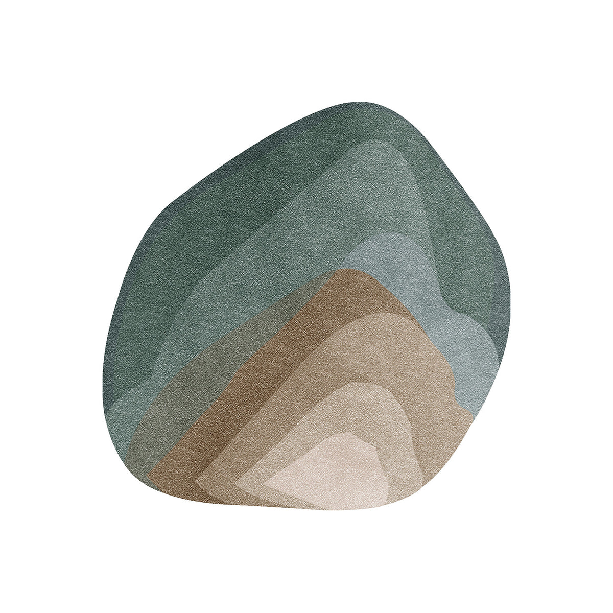 Agate Low Organic Shape Rug