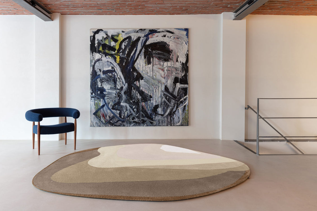 Agate Low Organic Shape Rug