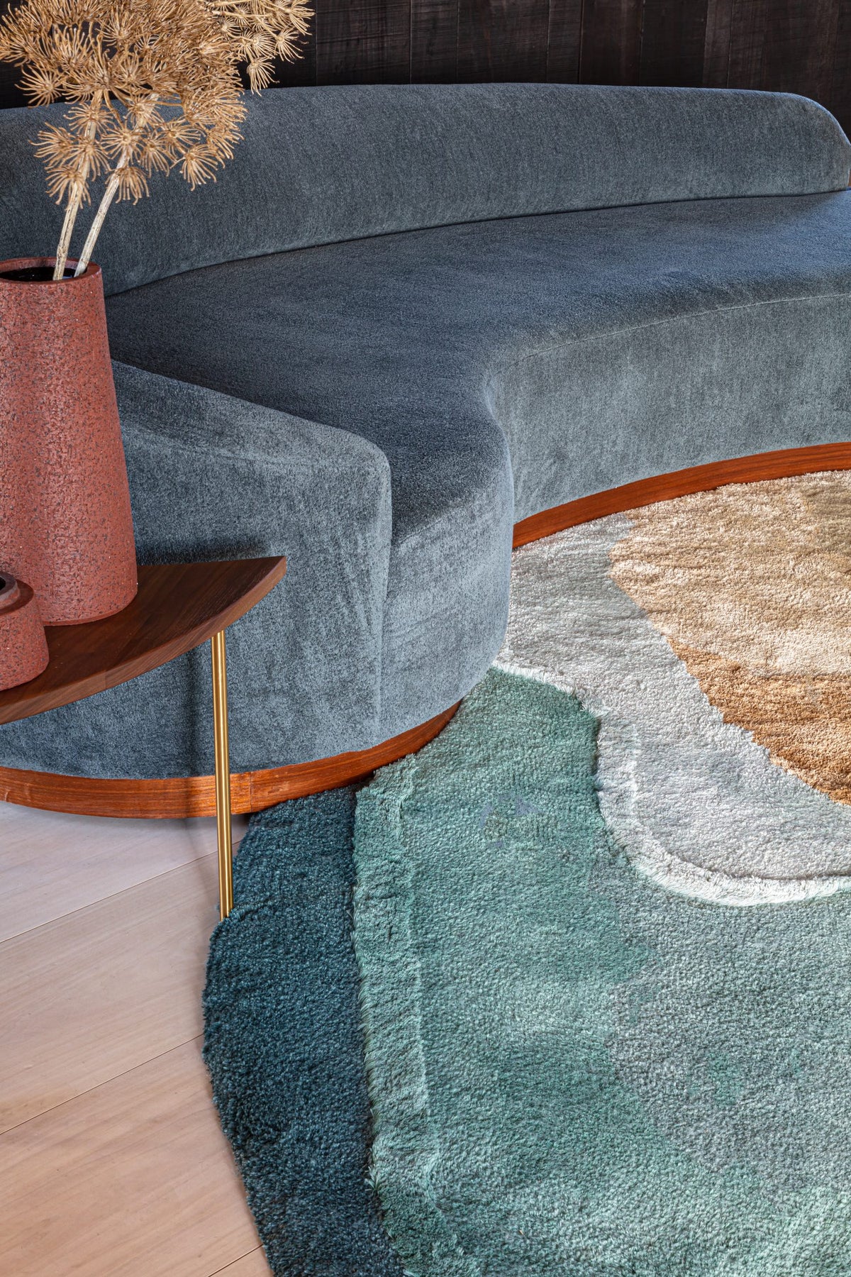 Agate High Circle Rug