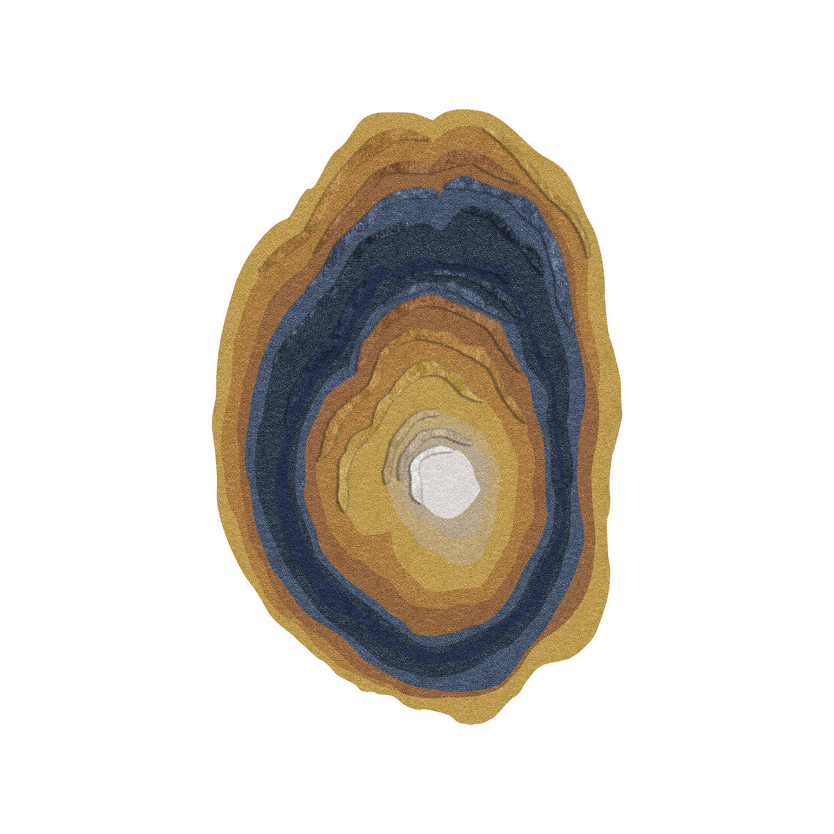 Agate High Organic Shape Rug