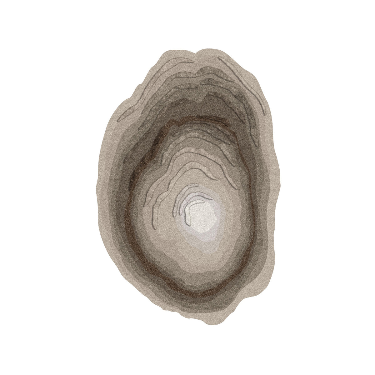 Agate High Organic Shape Rug