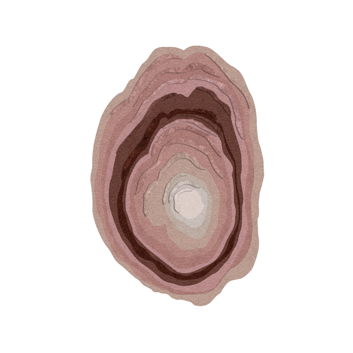 Agate High Organic Shape Rug