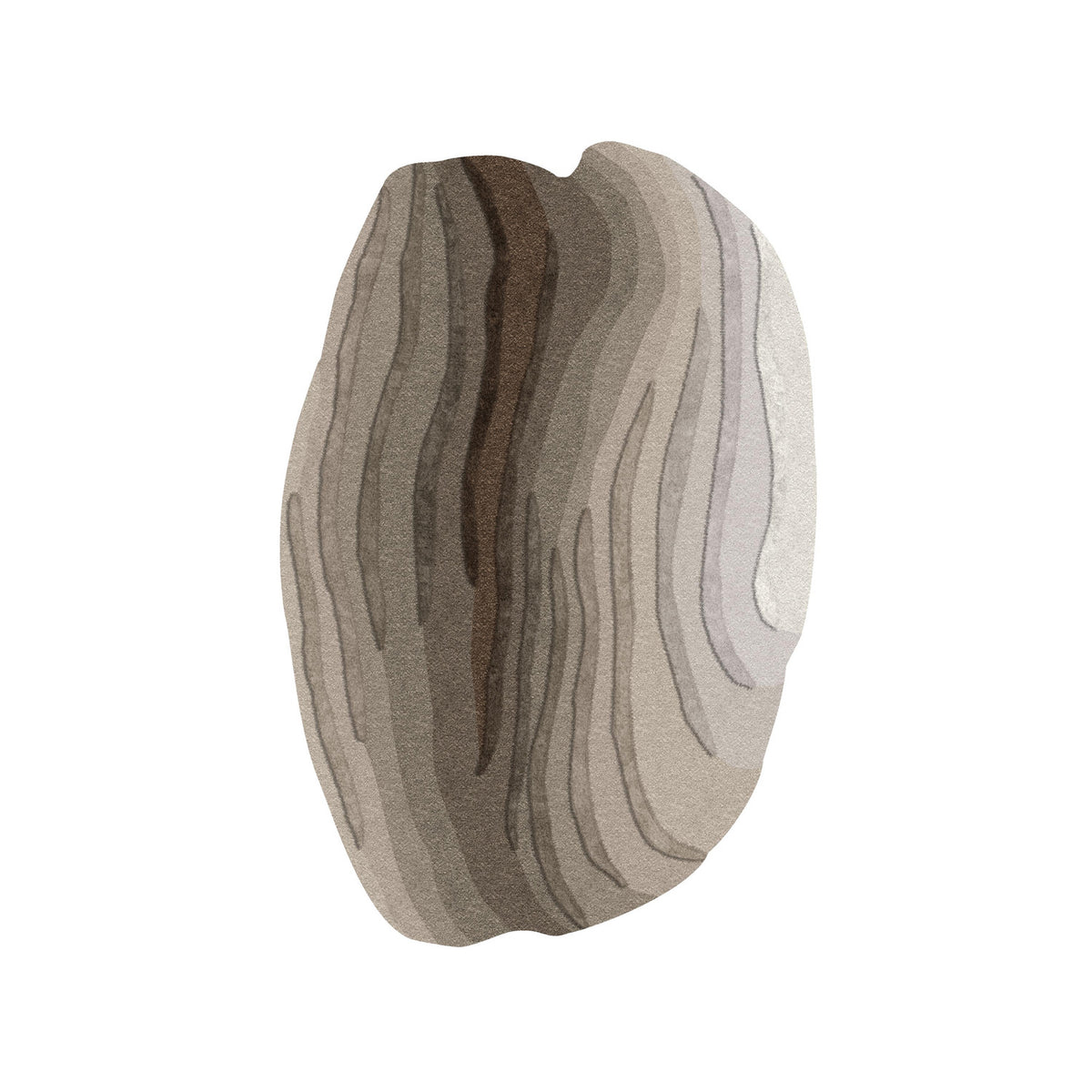 Agate High Organic Shape Rug