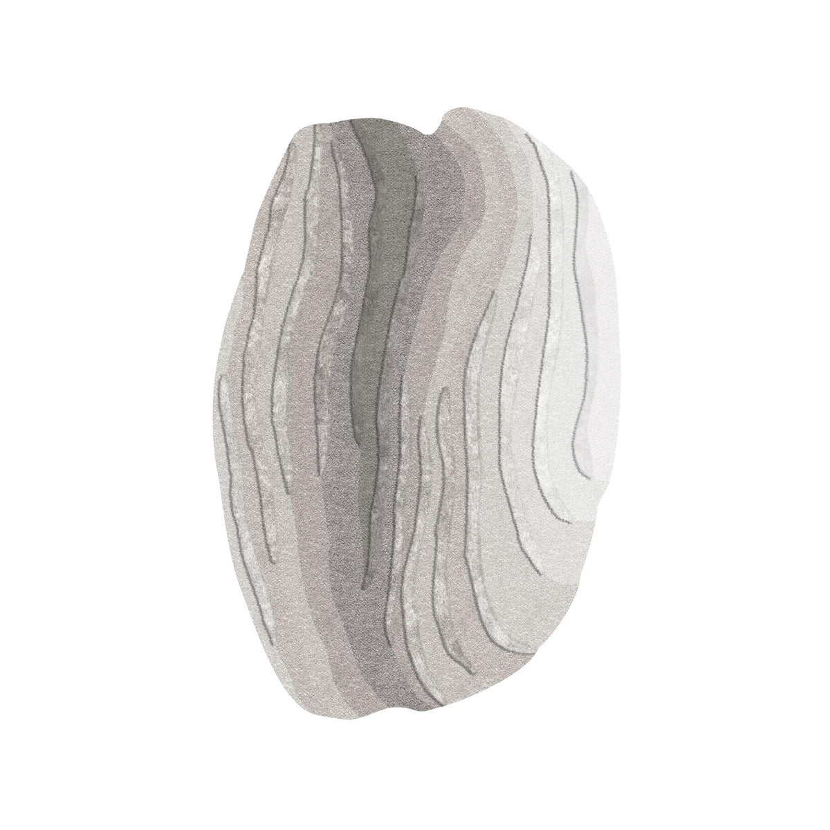 Agate High Organic Shape Rug
