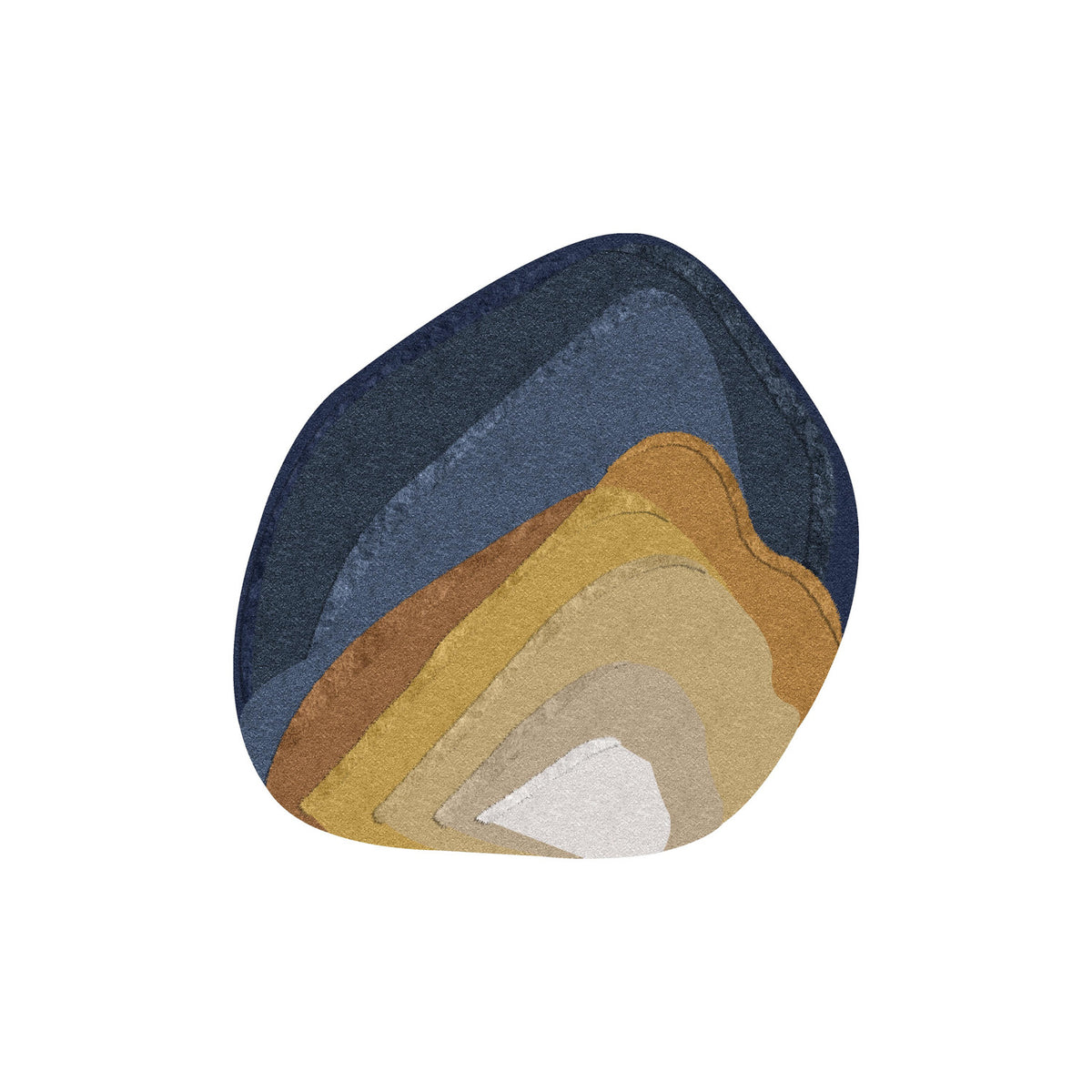 Agate High Organic Shape Rug