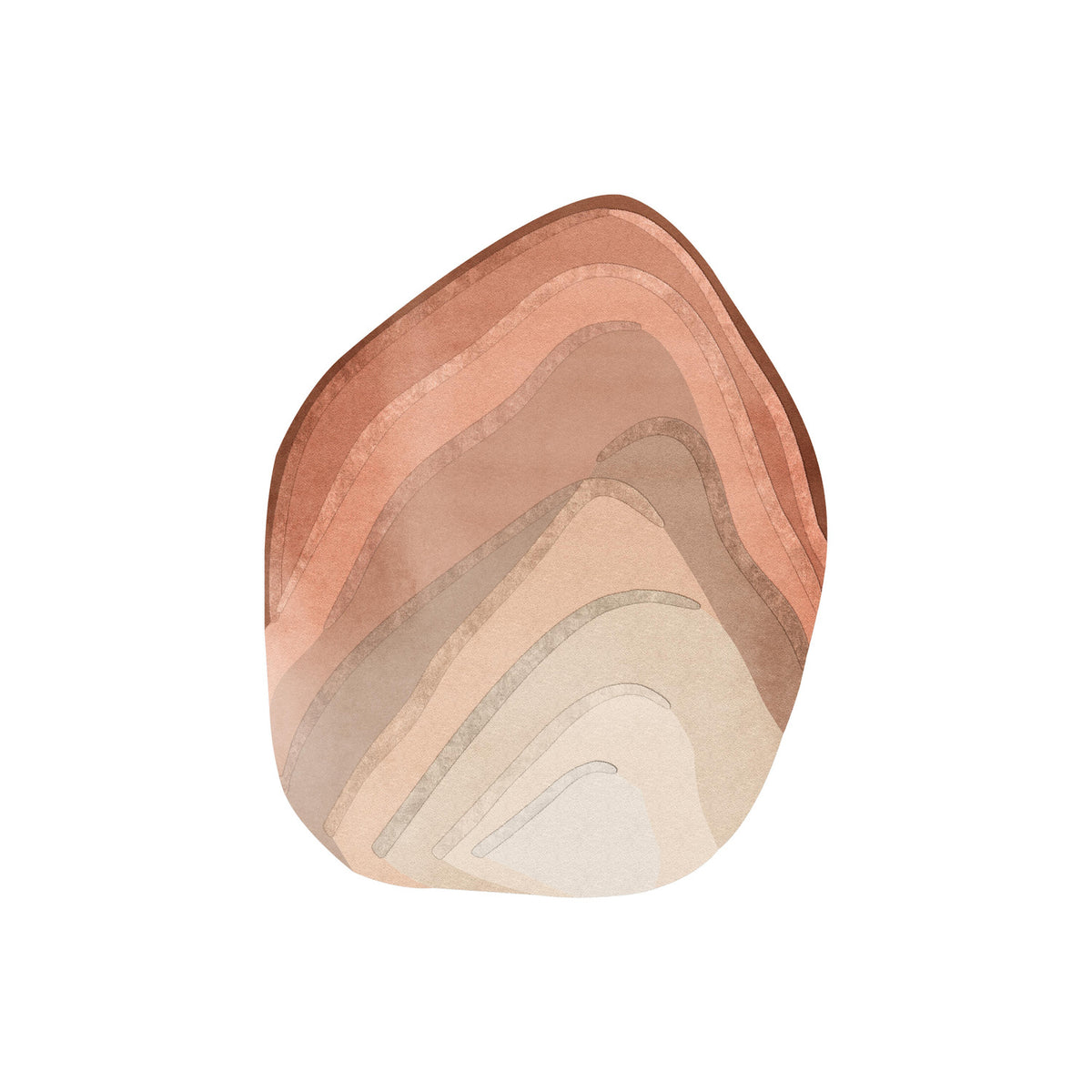 Agate High Organic Shape Rug