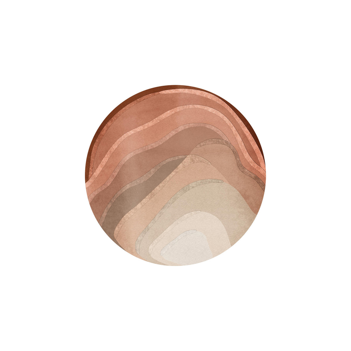 Agate High Circle Rug