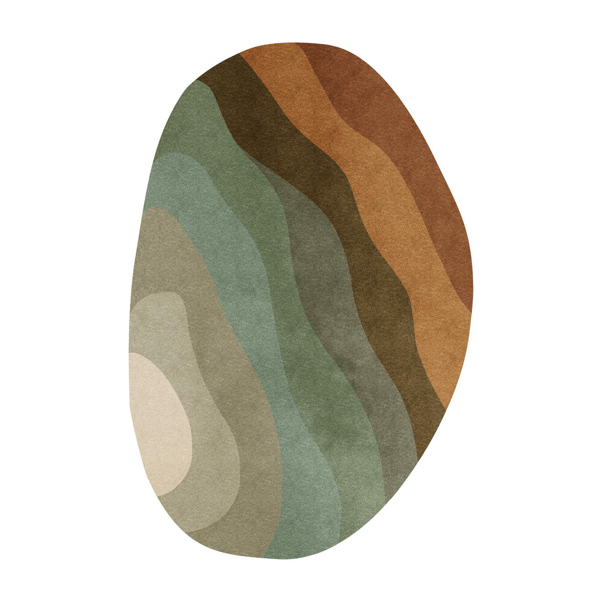 Allegro Low Organic Shape Rug