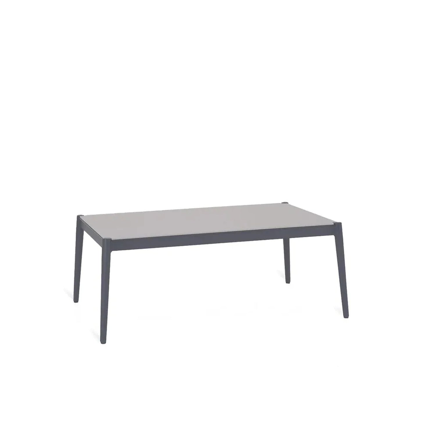 Luce Rectangular Coffee Table with a Stoneware Top