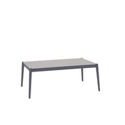 Luce Rectangular Coffee Table with a Stoneware Top