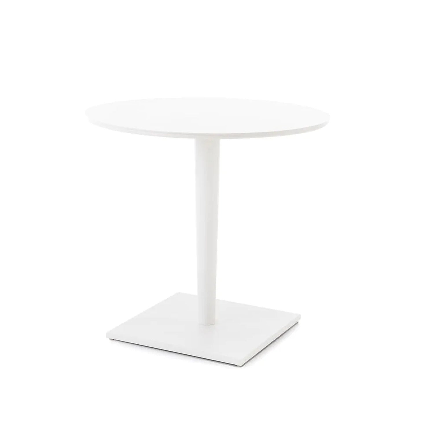 Luce Round Table in Aluminium