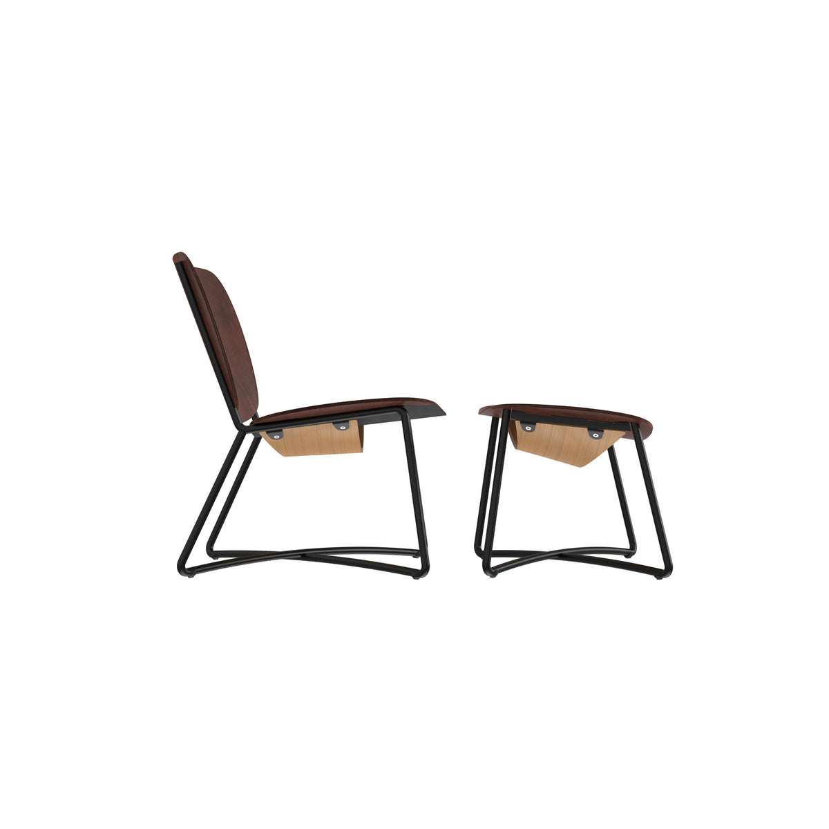 Miller Lounge Chair + Ottoman