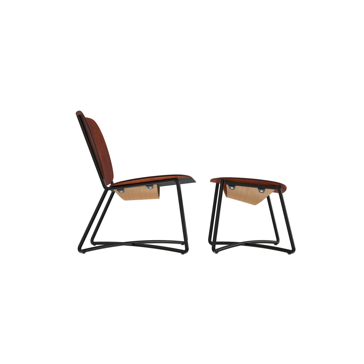 Miller Lounge Chair + Ottoman