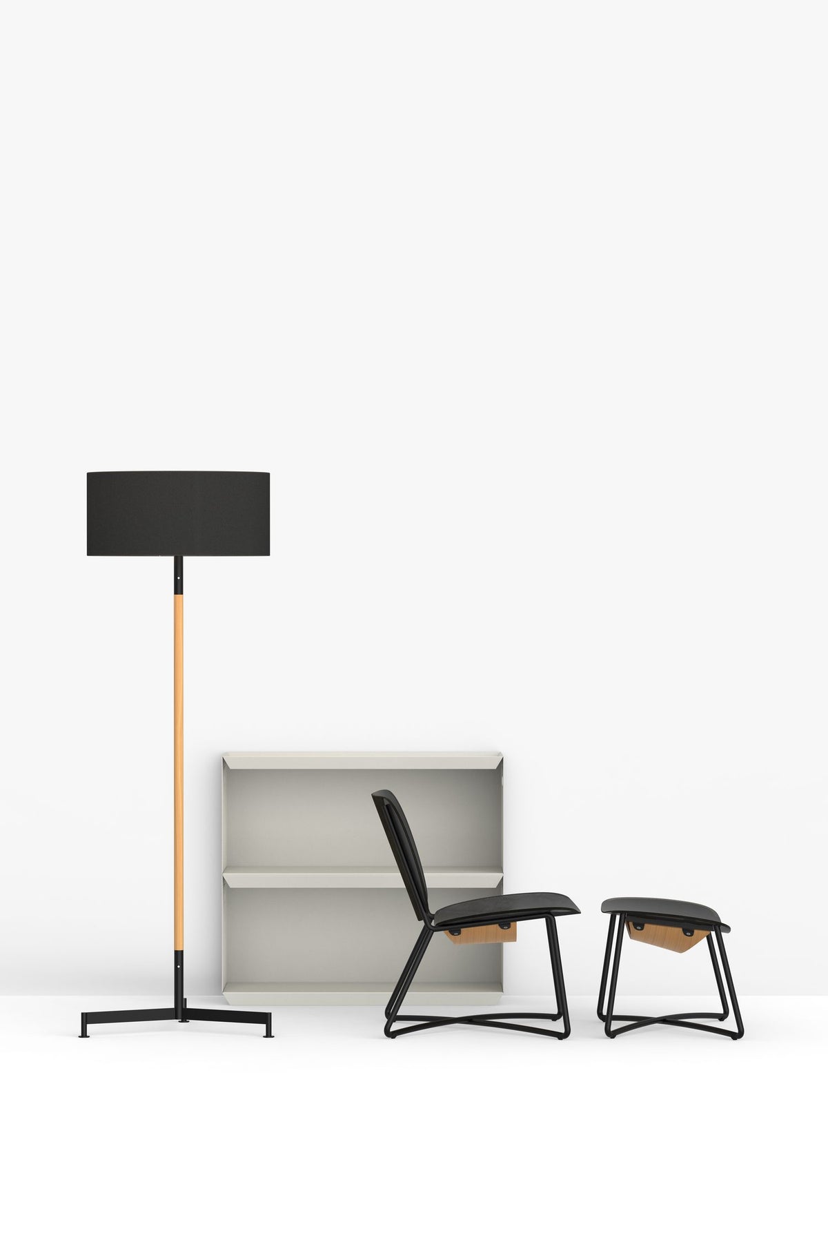 Miller Lounge Chair + Ottoman