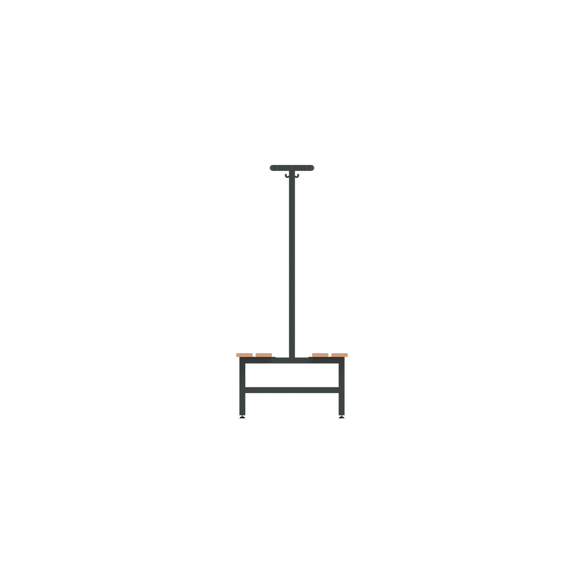 Tertio bdv+ | bdvs+ Cloakroom Bench