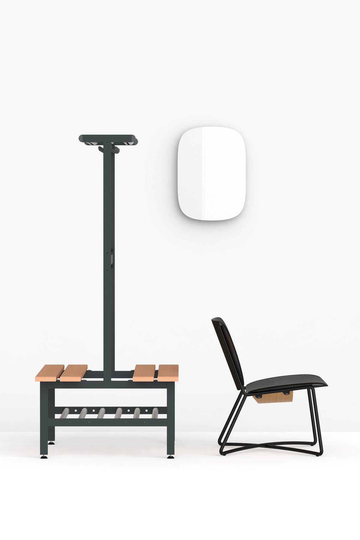 Tertio bdv+ | bdvs+ Cloakroom Bench