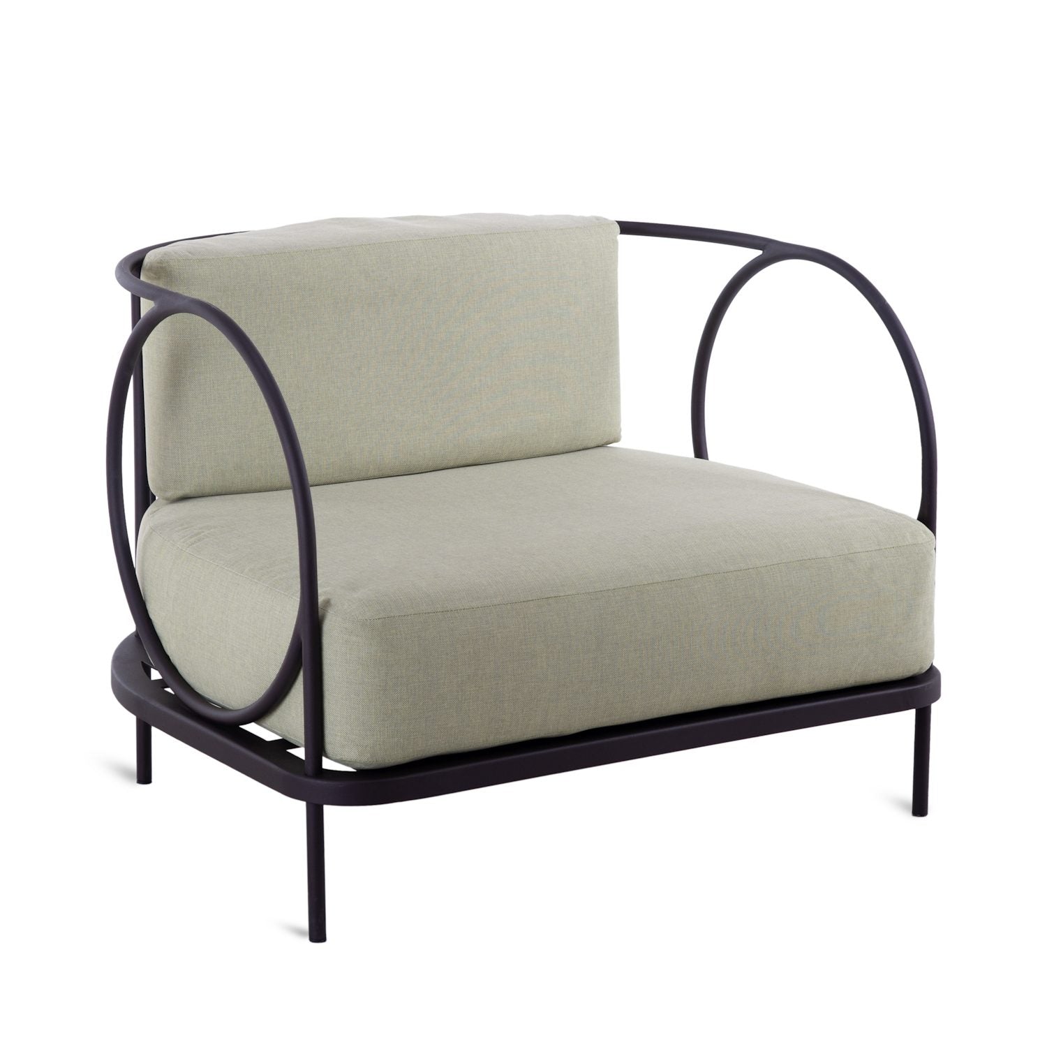 Ariete Iron Armchair - Bronze