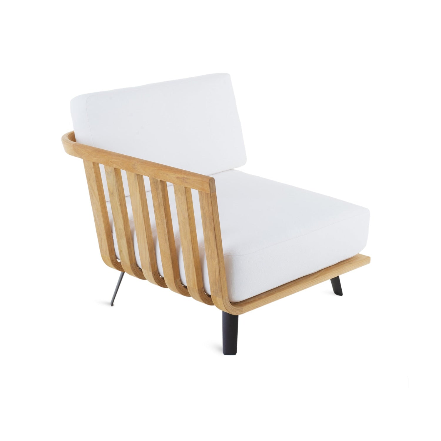 Welcome Corner Module in Teak 91cm
