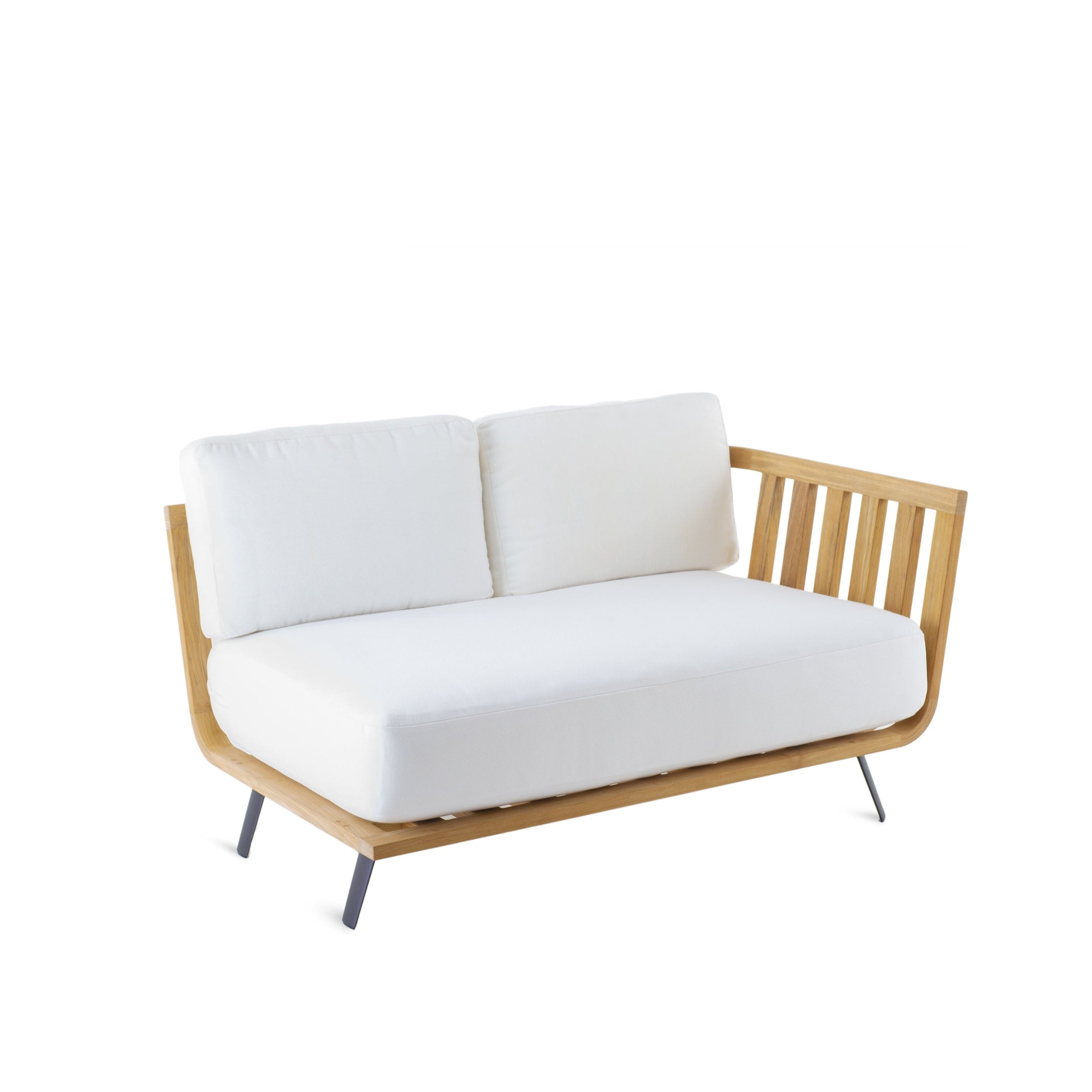 Welcome Corner Module in Teak 130 cm