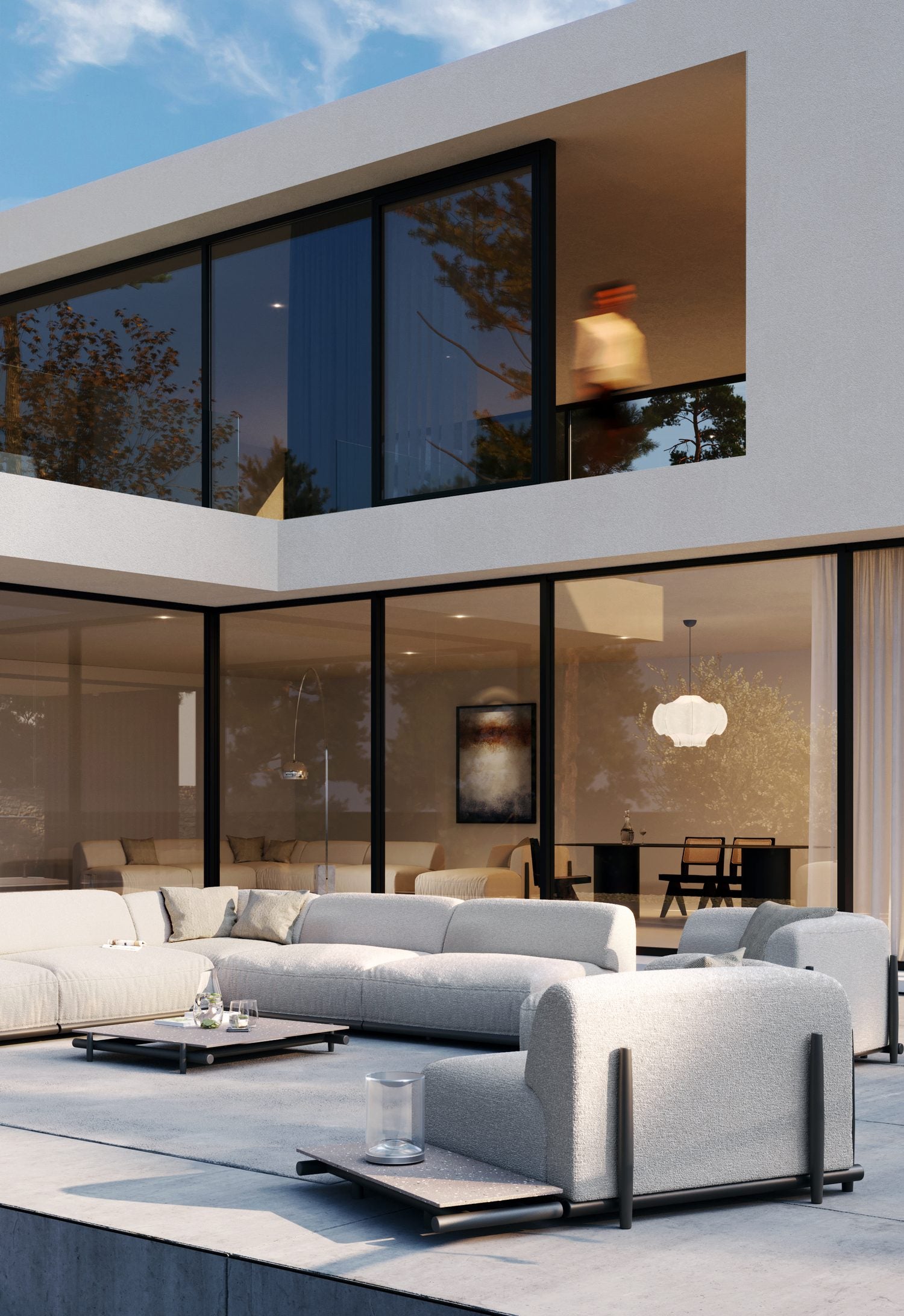 Davos - Pietra Rectangular Coffee Table Module