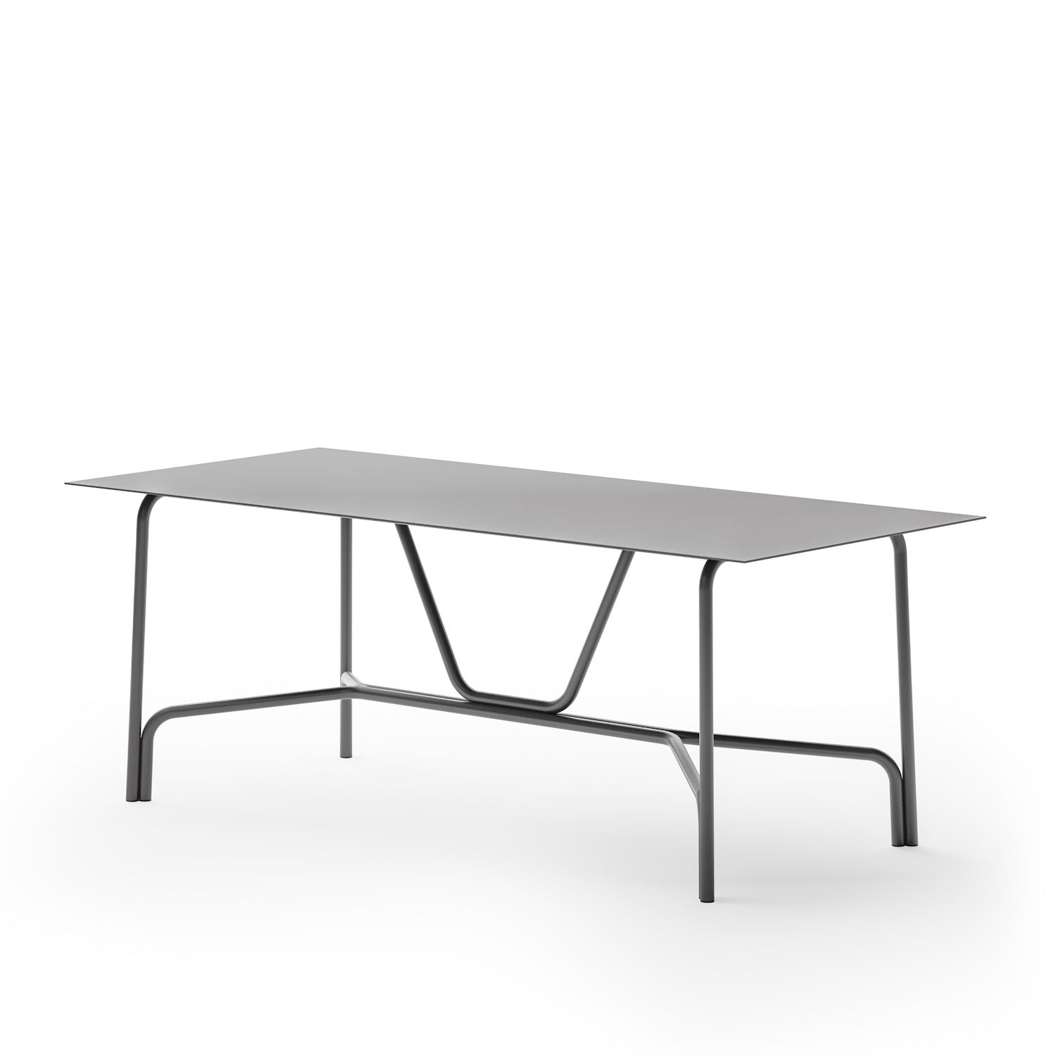 Salò Aluminum Rectangular Garden Table