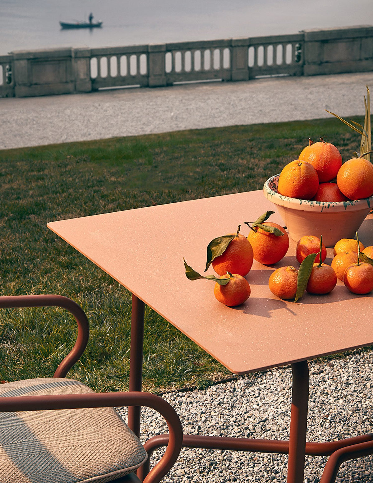 Salò Aluminum Rectangular Garden Table