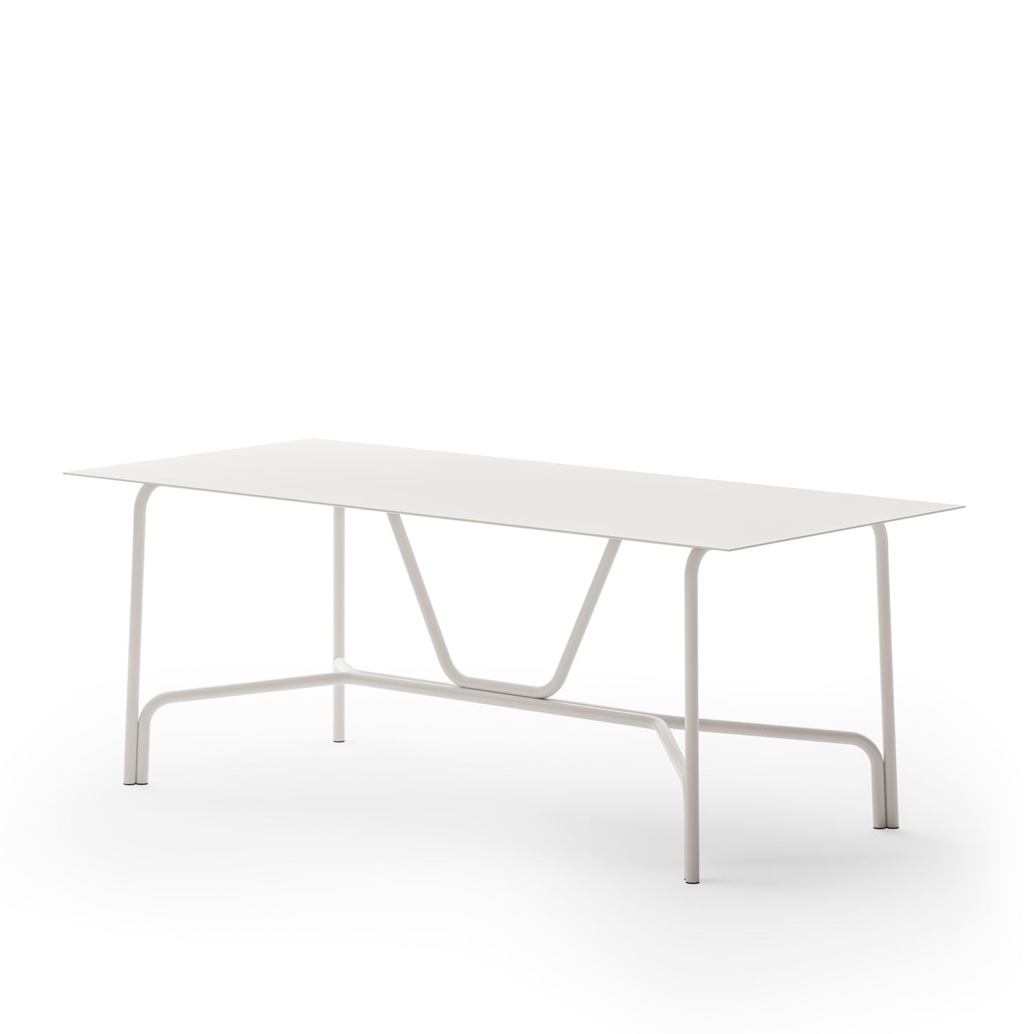 Salò Aluminum Rectangular Garden Table
