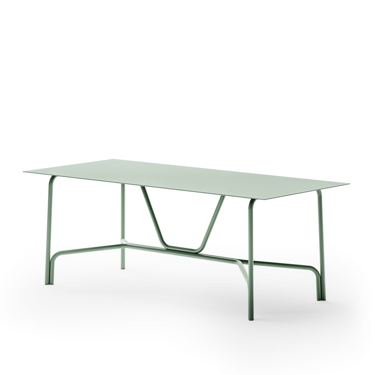 Salò Aluminum Rectangular Garden Table